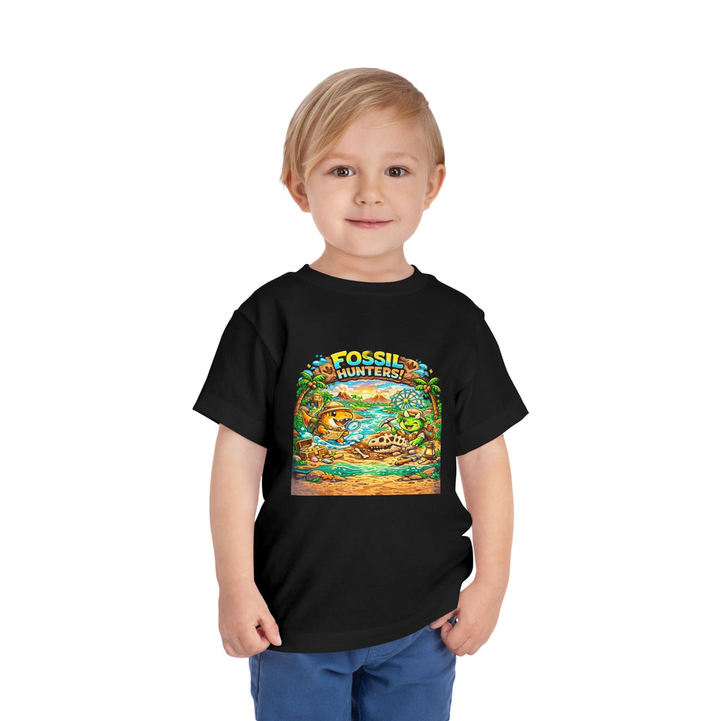Toddler Tee — "Fossil Hunters" Dino Adventure Graphic