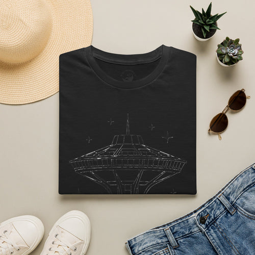Las Vegas Landmark T-Shirt — The Landmark Retro Space Needle Illustration