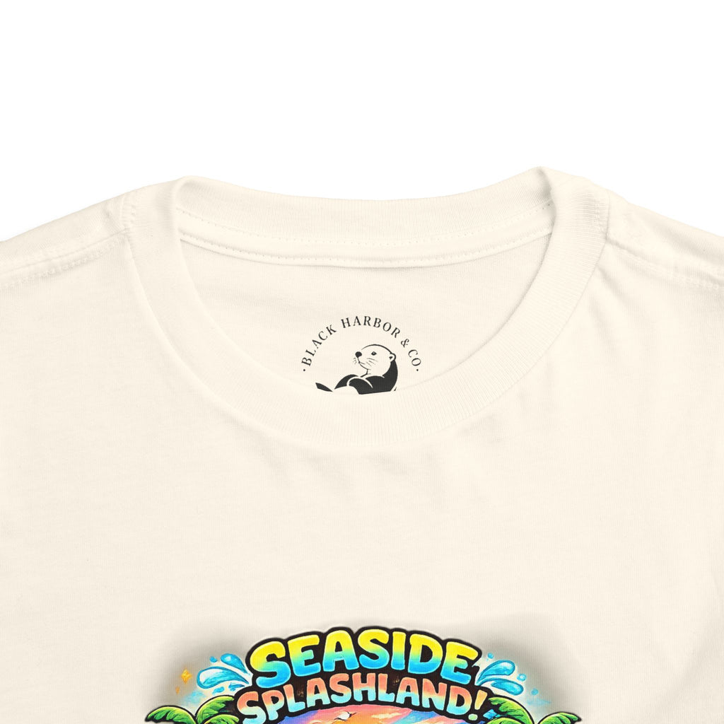 Seaside Splashland Toddler Tee — Cute Water Park Graphic Shirt