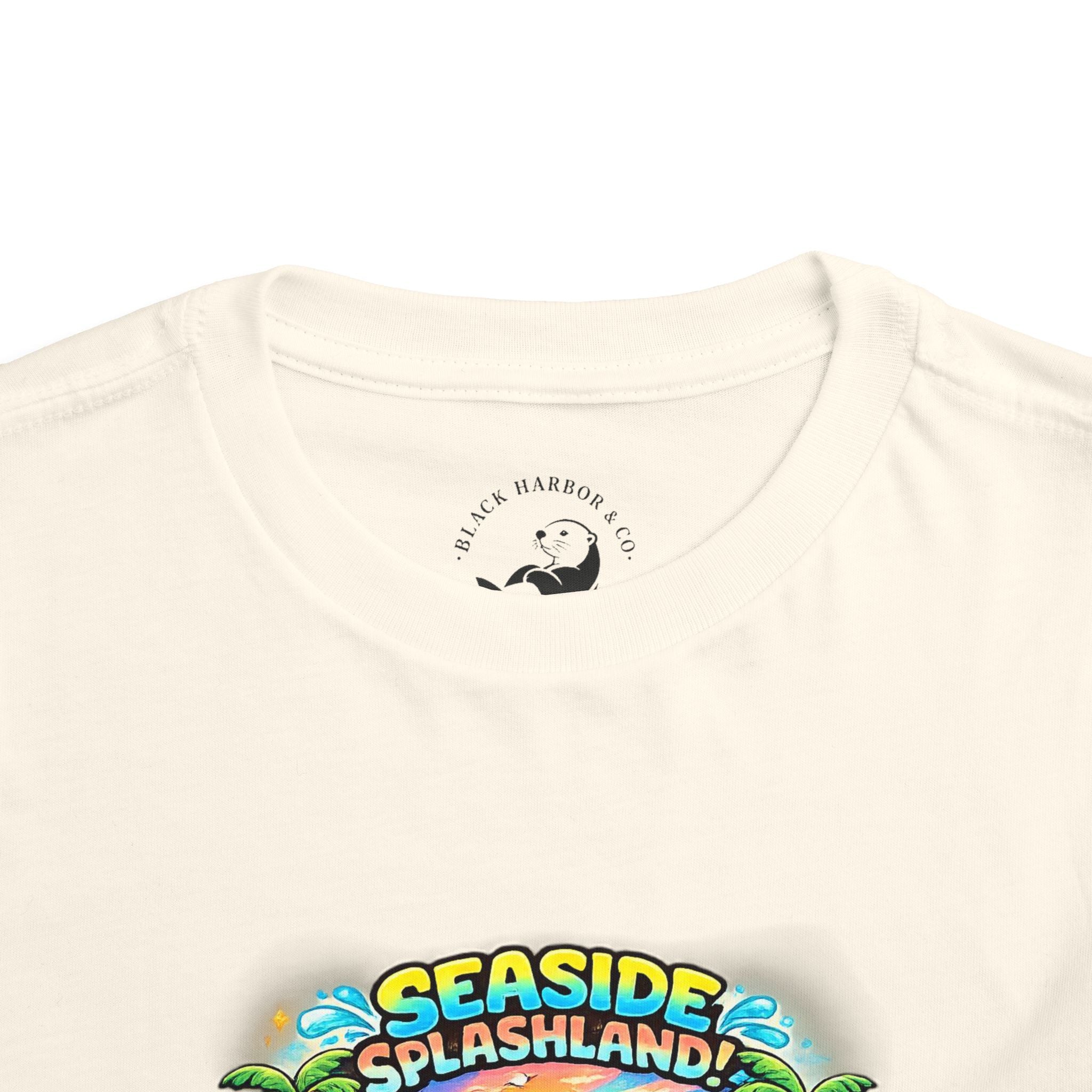 Seaside Splashland Toddler Tee — Cute Water Park Graphic Shirt