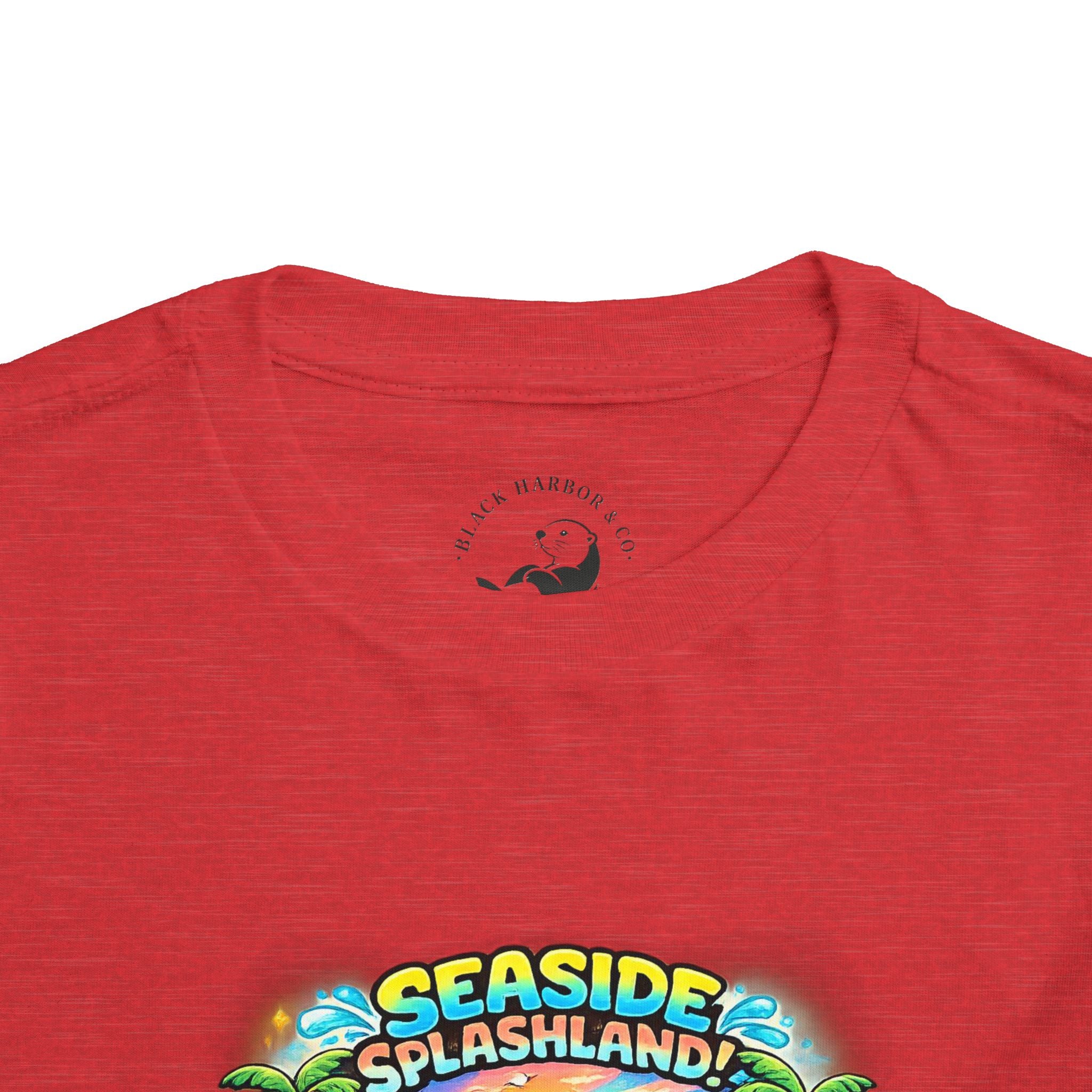 Seaside Splashland Toddler Tee — Cute Water Park Graphic Shirt