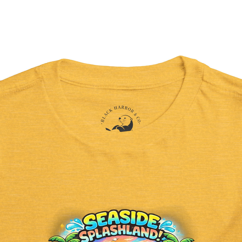 Seaside Splashland Toddler Tee — Cute Water Park Graphic Shirt