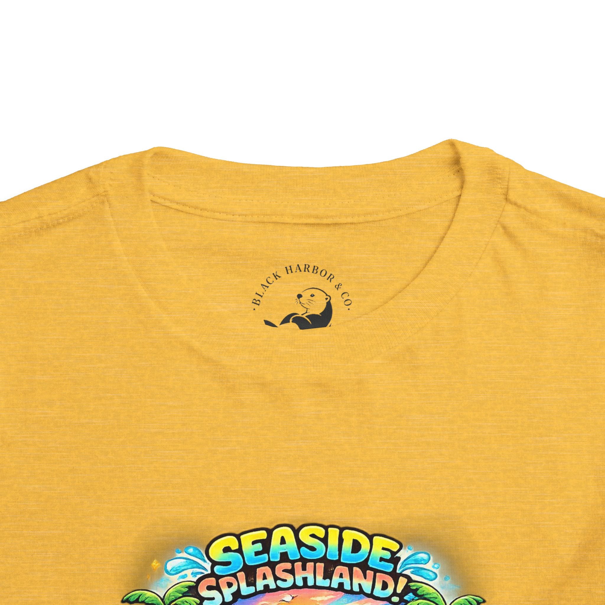 Seaside Splashland Toddler Tee — Cute Water Park Graphic Shirt