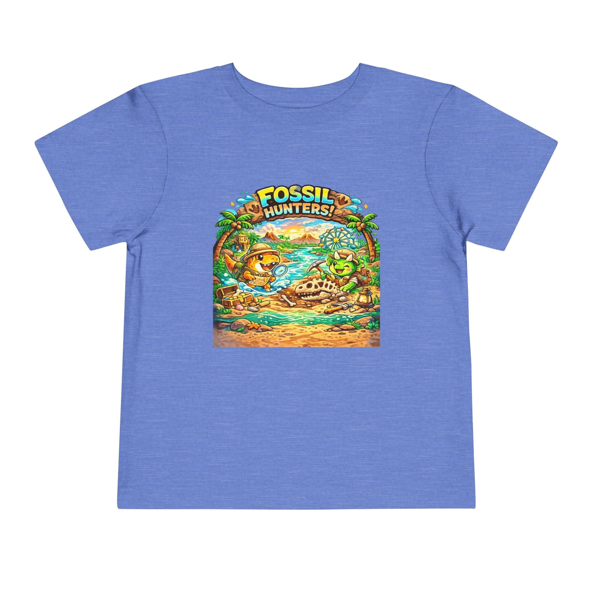 Toddler Tee — "Fossil Hunters" Dino Adventure Graphic
