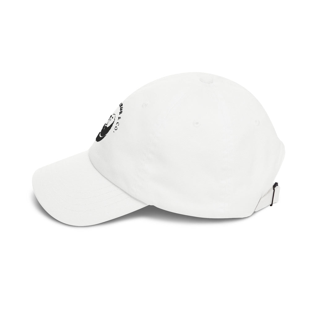 Otter Logo Dad Cap — 'Black Harbor & Co.' Embroidered Baseball Hat