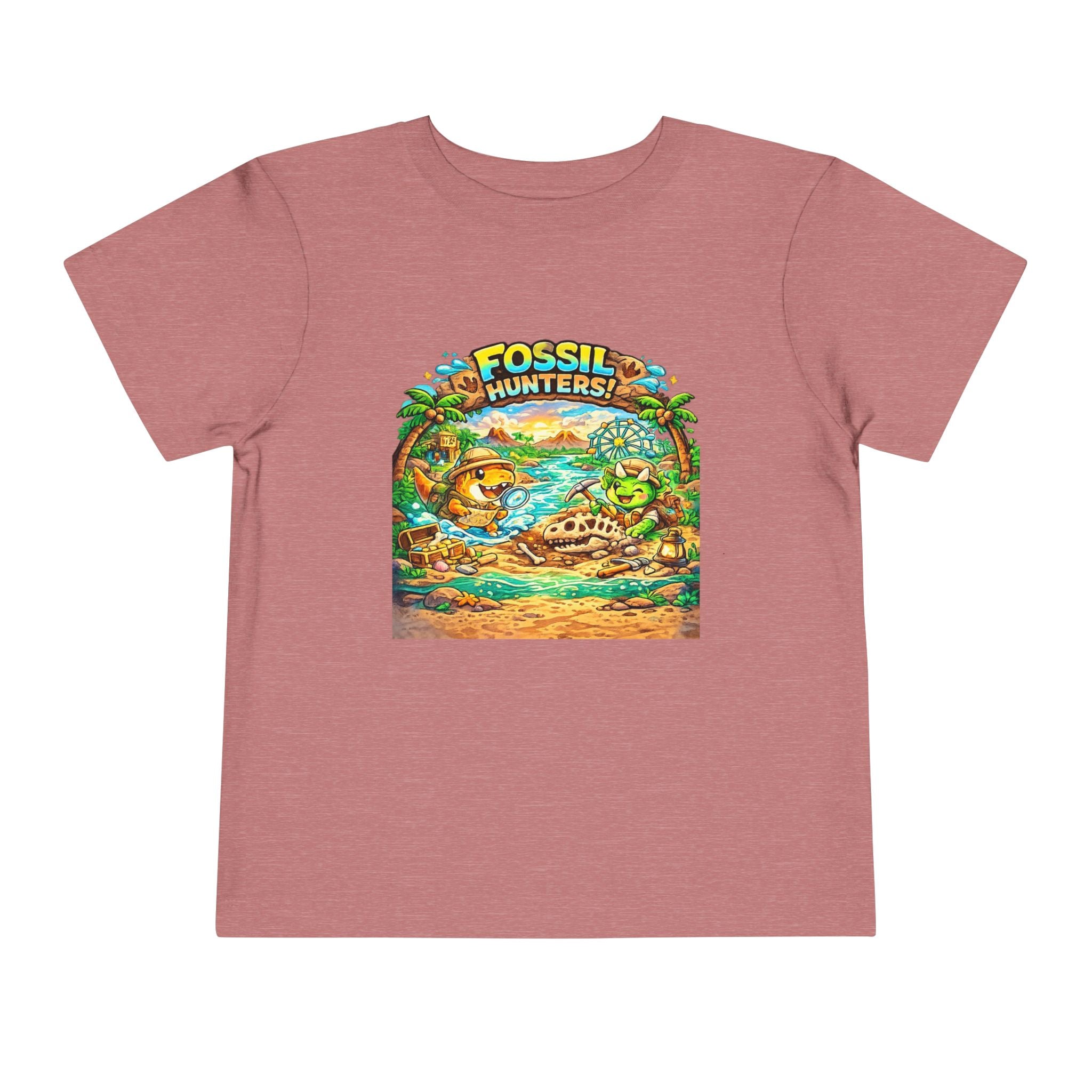 Toddler Tee — "Fossil Hunters" Dino Adventure Graphic