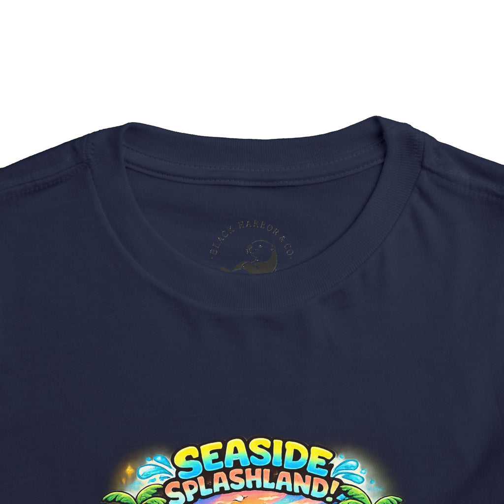 Seaside Splashland Toddler Tee — Cute Water Park Graphic Shirt