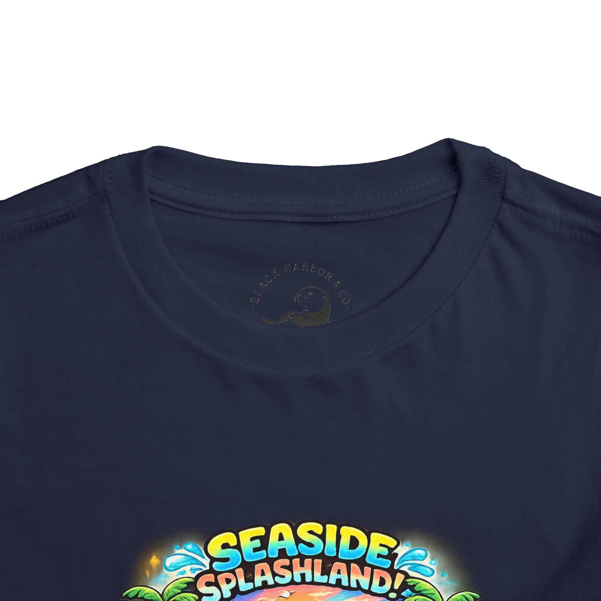 Seaside Splashland Toddler Tee — Cute Water Park Graphic Shirt
