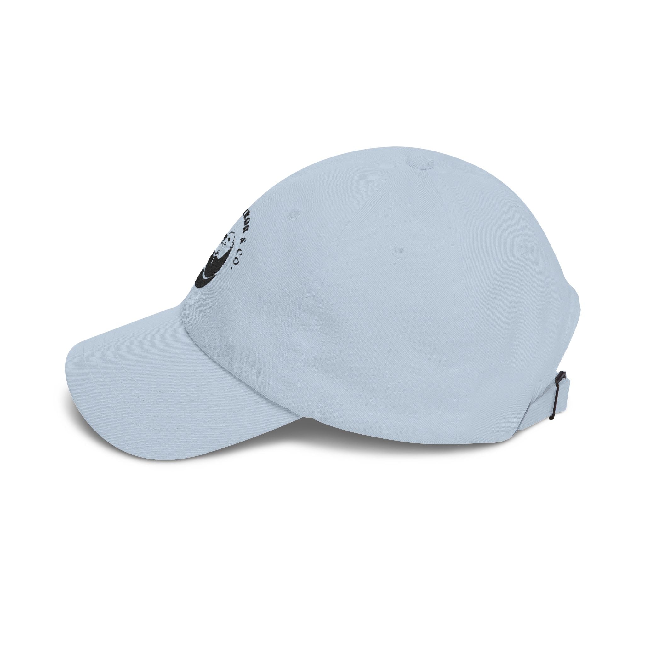 Otter Logo Dad Cap — 'Black Harbor & Co.' Embroidered Baseball Hat