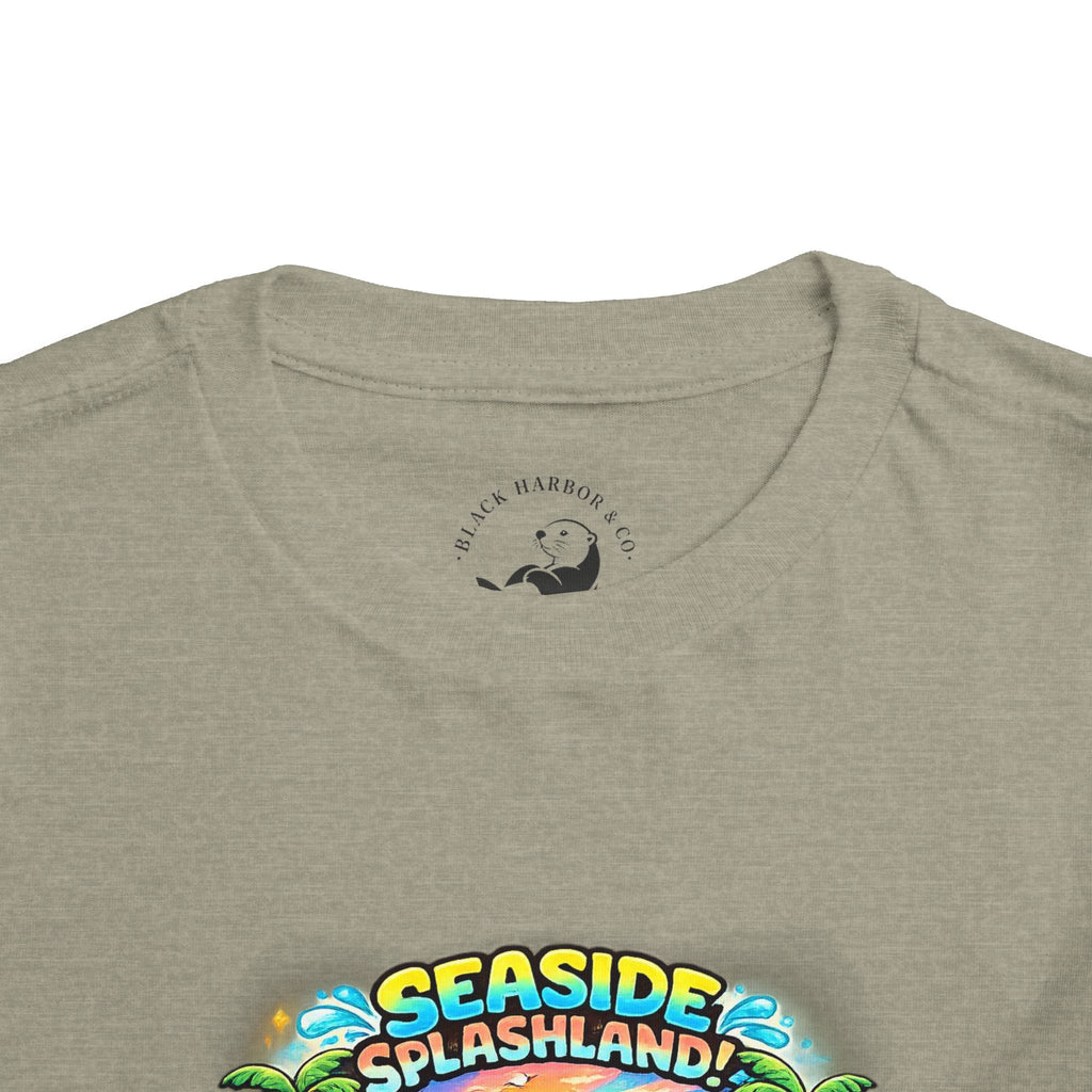 Seaside Splashland Toddler Tee — Cute Water Park Graphic Shirt