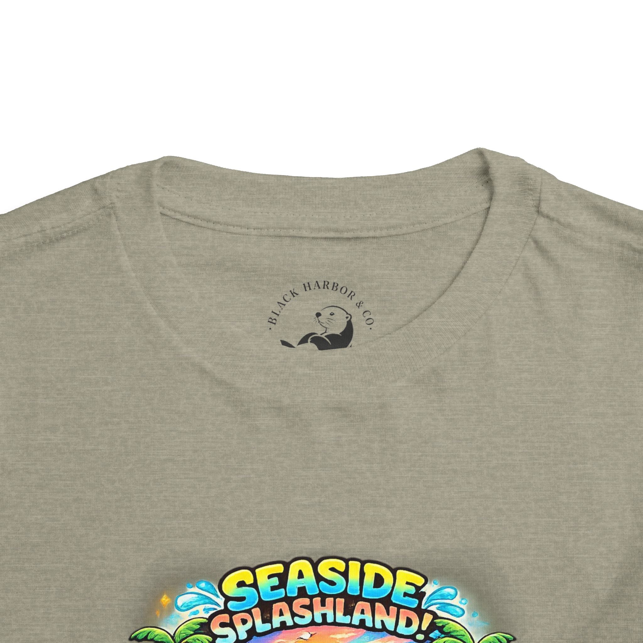 Seaside Splashland Toddler Tee — Cute Water Park Graphic Shirt