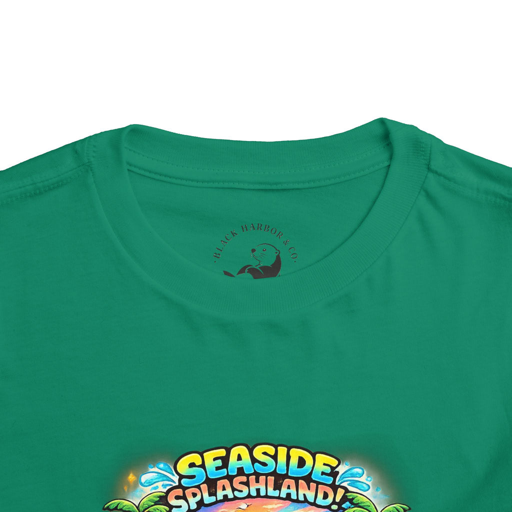 Seaside Splashland Toddler Tee — Cute Water Park Graphic Shirt