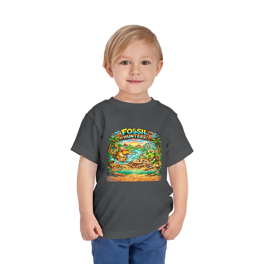 Toddler Tee — "Fossil Hunters" Dino Adventure Graphic