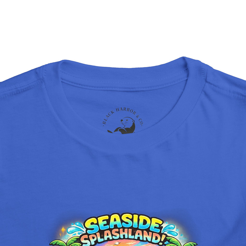 Seaside Splashland Toddler Tee — Cute Water Park Graphic Shirt