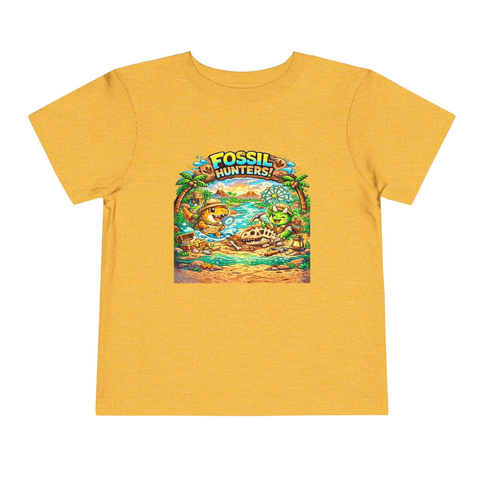 Toddler Tee — "Fossil Hunters" Dino Adventure Graphic