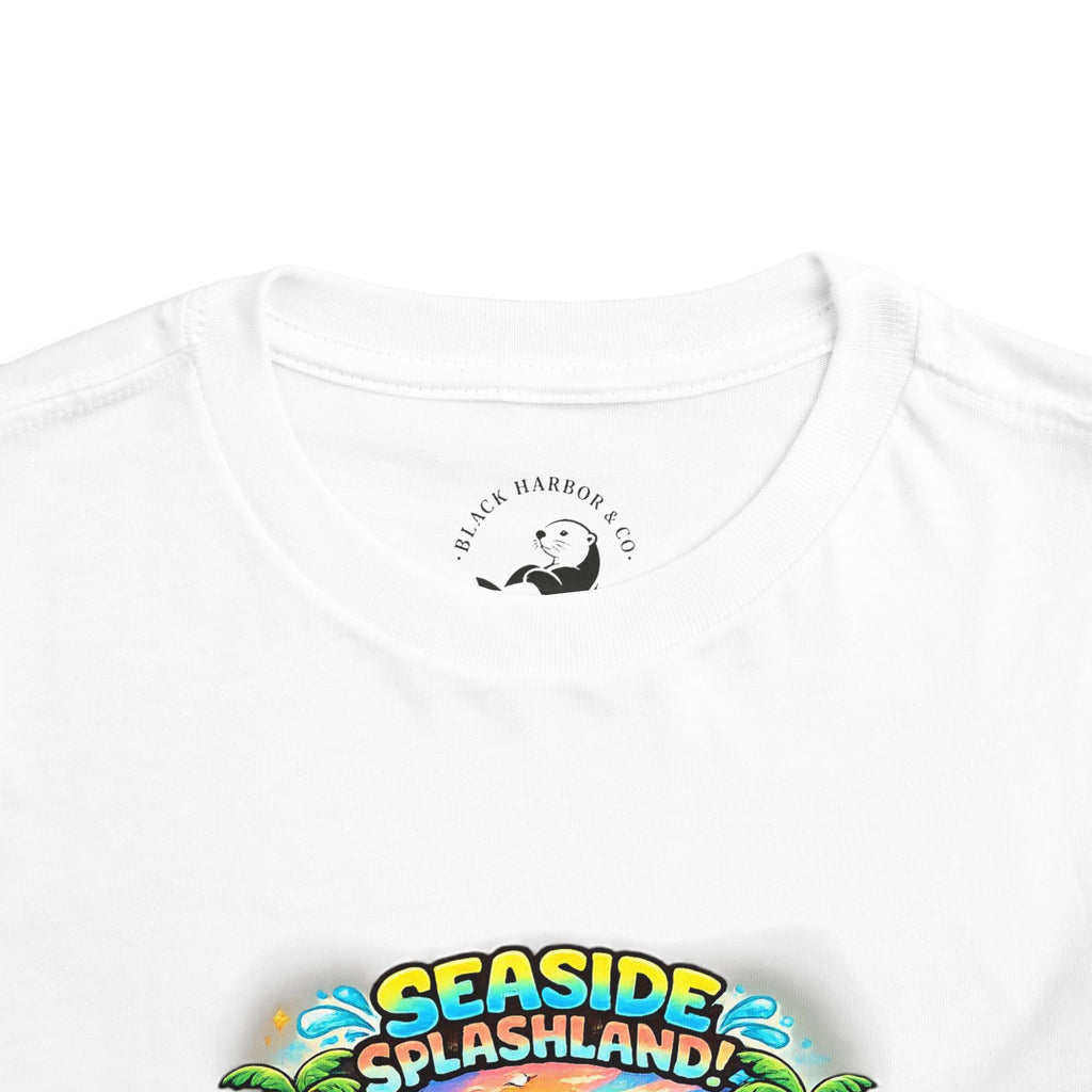 Seaside Splashland Toddler Tee — Cute Water Park Graphic Shirt
