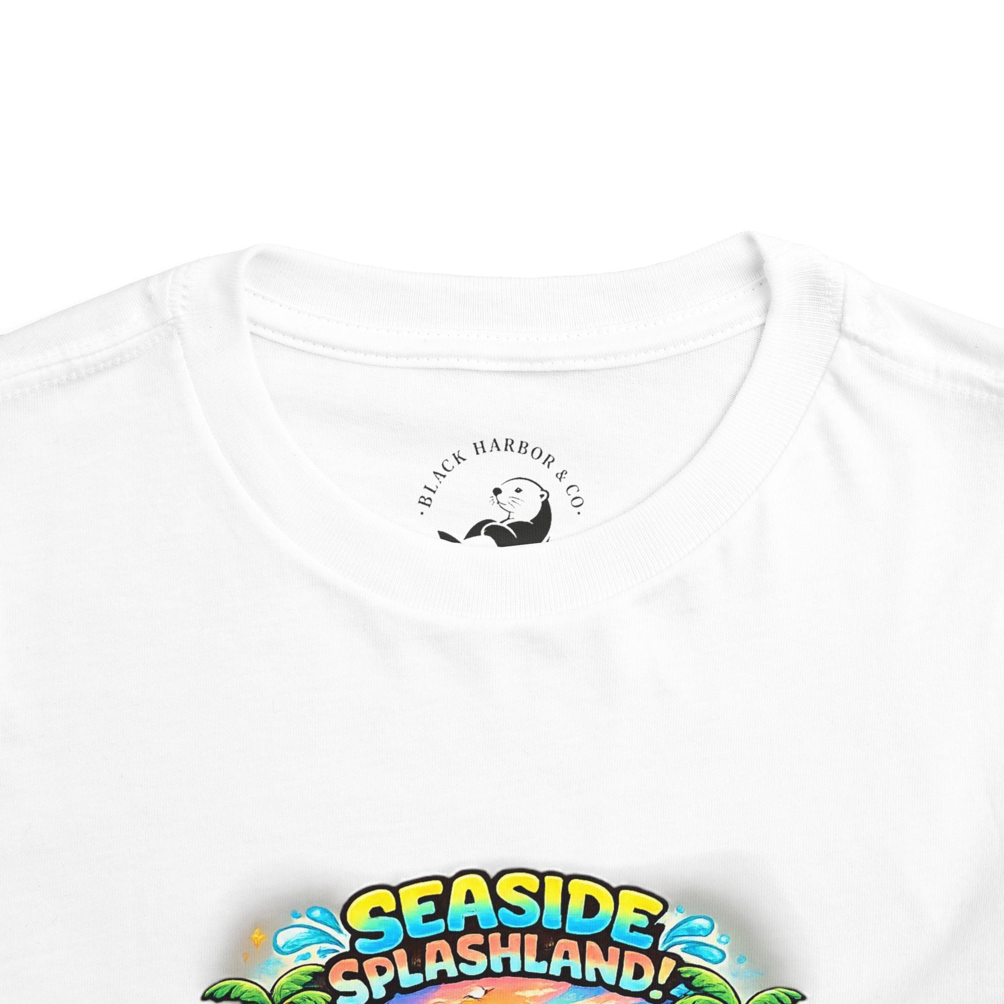 Seaside Splashland Toddler Tee — Cute Water Park Graphic Shirt