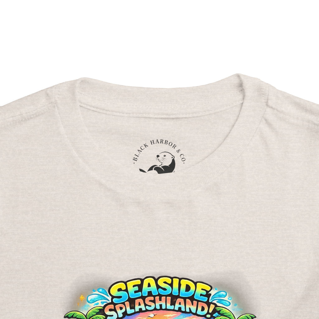 Seaside Splashland Toddler Tee — Cute Water Park Graphic Shirt