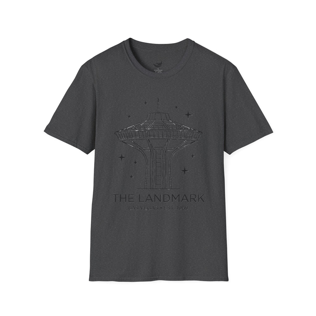 Las Vegas Landmark Adult T-Shirt — The Landmark Retro Space Needle Illustration