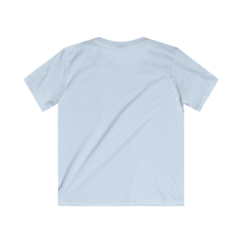 Kids T-Shirt — "Adradicules" Whale Retro Surf Tee (Neon Shores, CA)