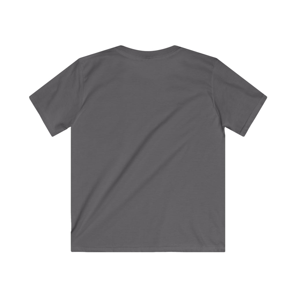 Kids T-Shirt — "Adradicules" Whale Retro Surf Tee (Neon Shores, CA)