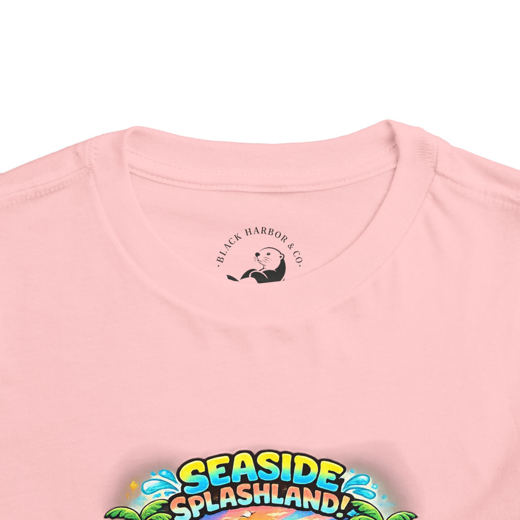 Seaside Splashland Toddler Tee — Cute Water Park Graphic Shirt