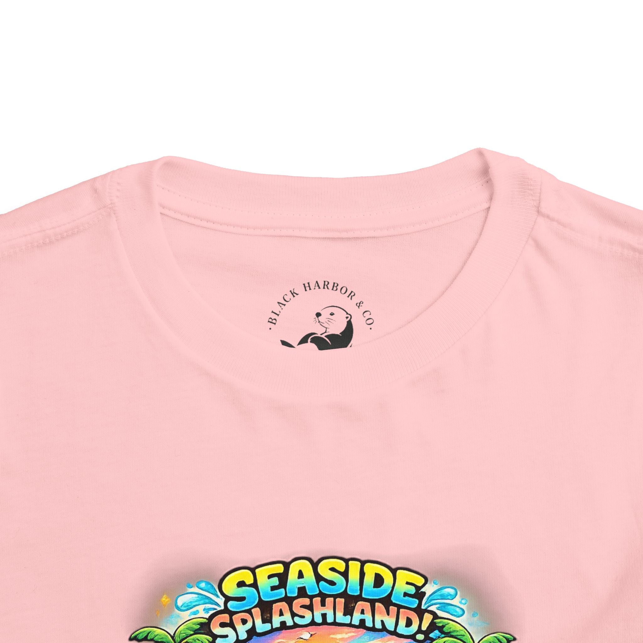 Seaside Splashland Toddler Tee — Cute Water Park Graphic Shirt