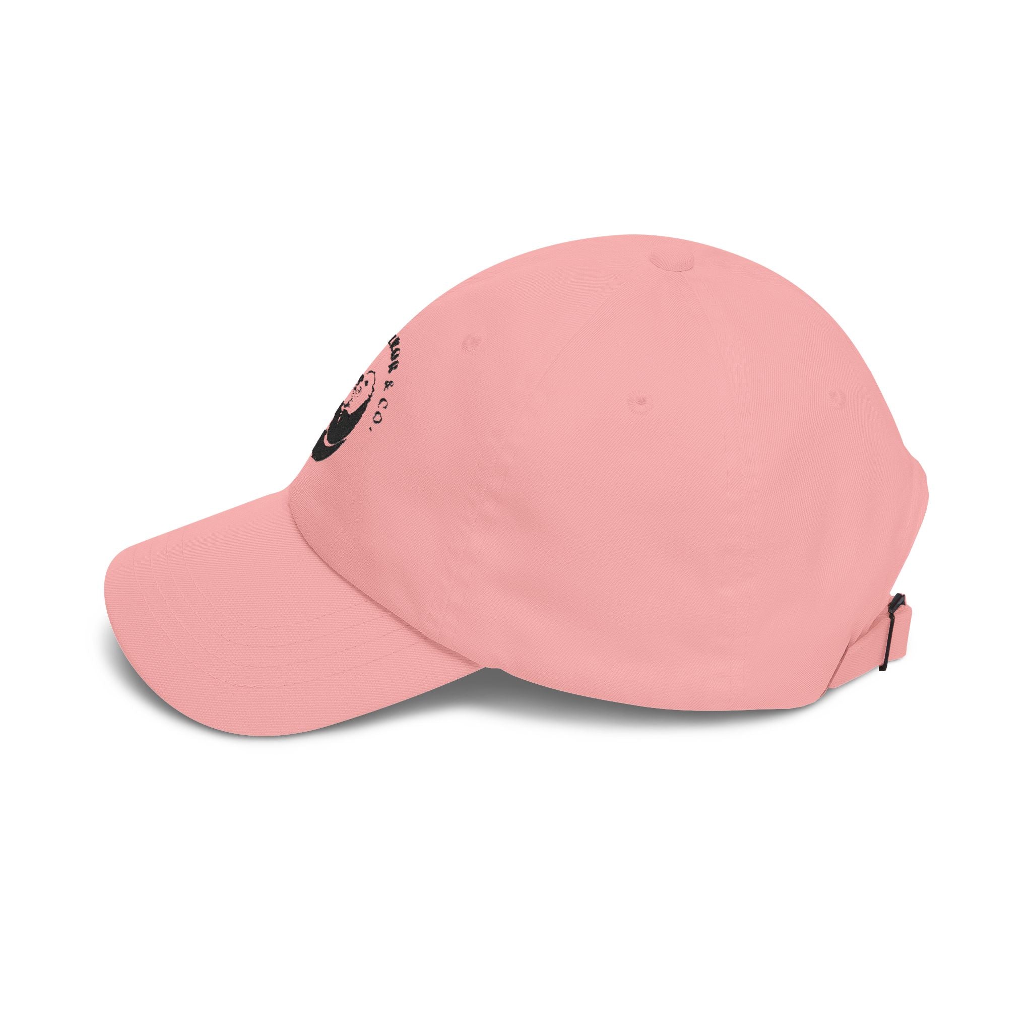 Otter Logo Dad Cap — 'Black Harbor & Co.' Embroidered Baseball Hat