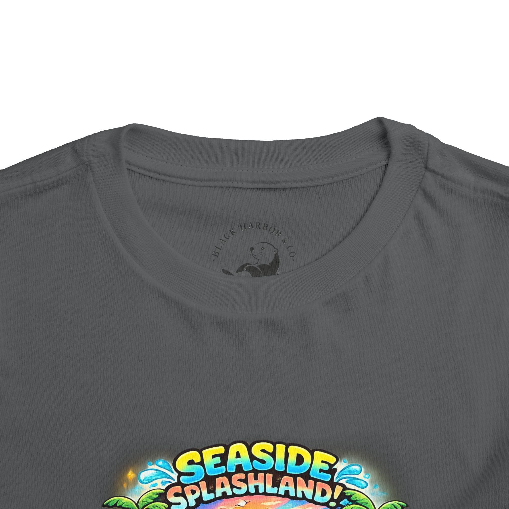 Seaside Splashland Toddler Tee — Cute Water Park Graphic Shirt