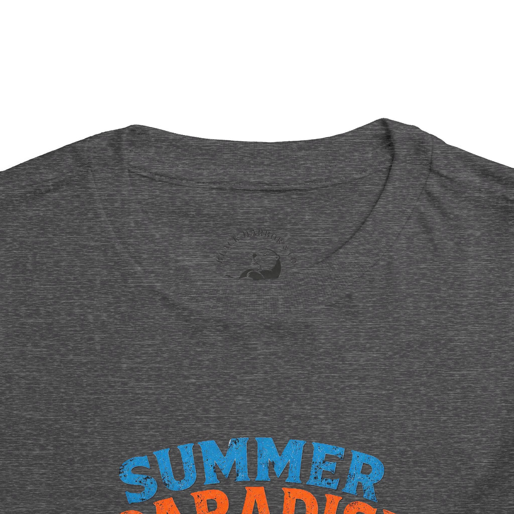 Toddler Tee — "Summer Paradise Amusement Crew" Beach Graphic