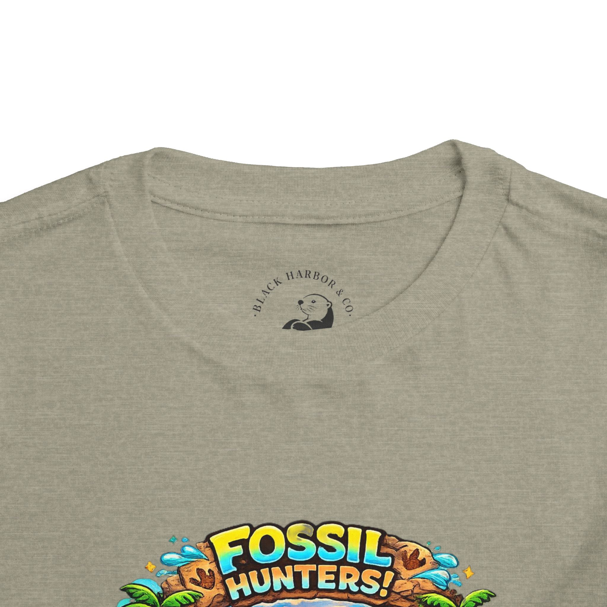 Toddler Tee — "Fossil Hunters" Dino Adventure Graphic