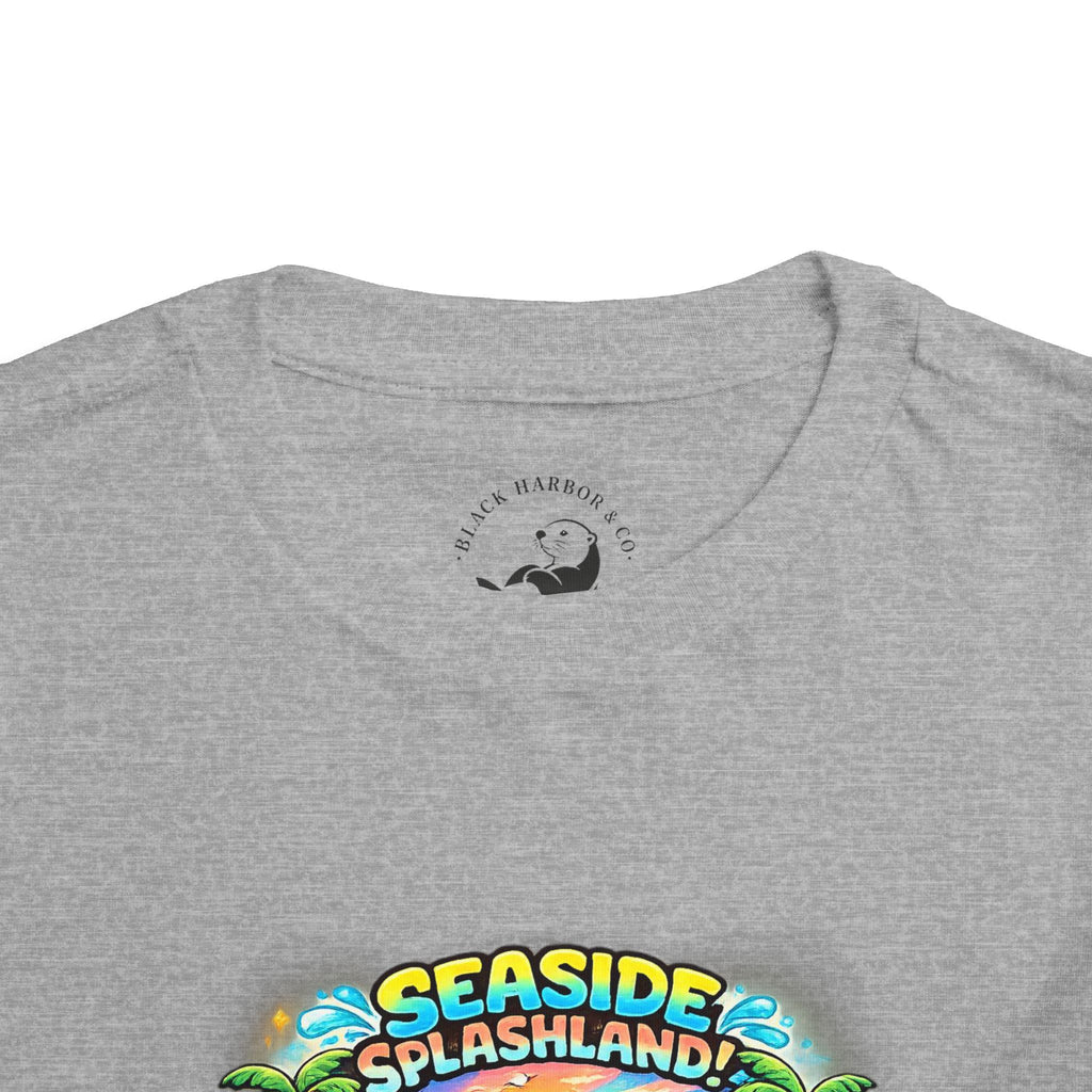 Seaside Splashland Toddler Tee — Cute Water Park Graphic Shirt