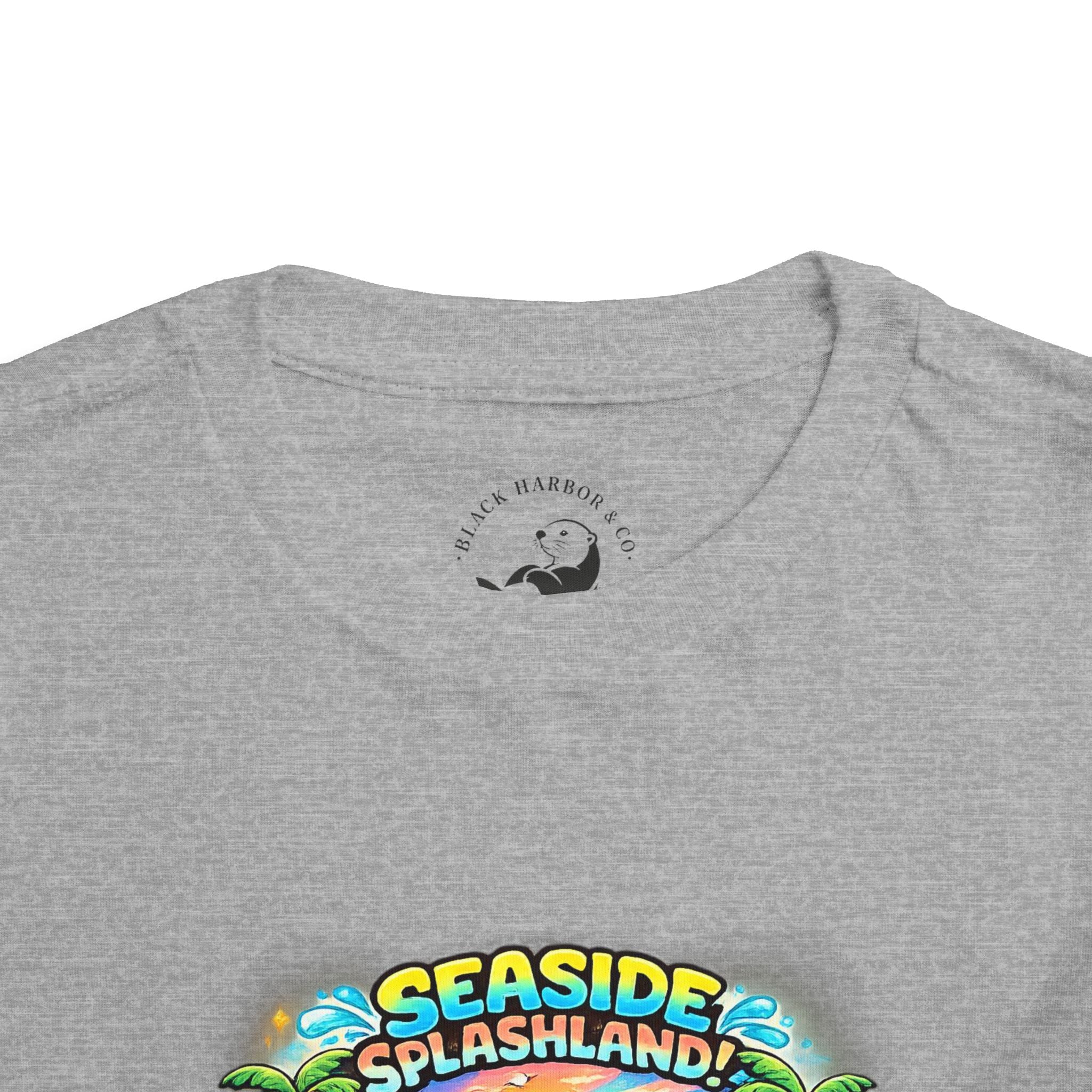 Seaside Splashland Toddler Tee — Cute Water Park Graphic Shirt
