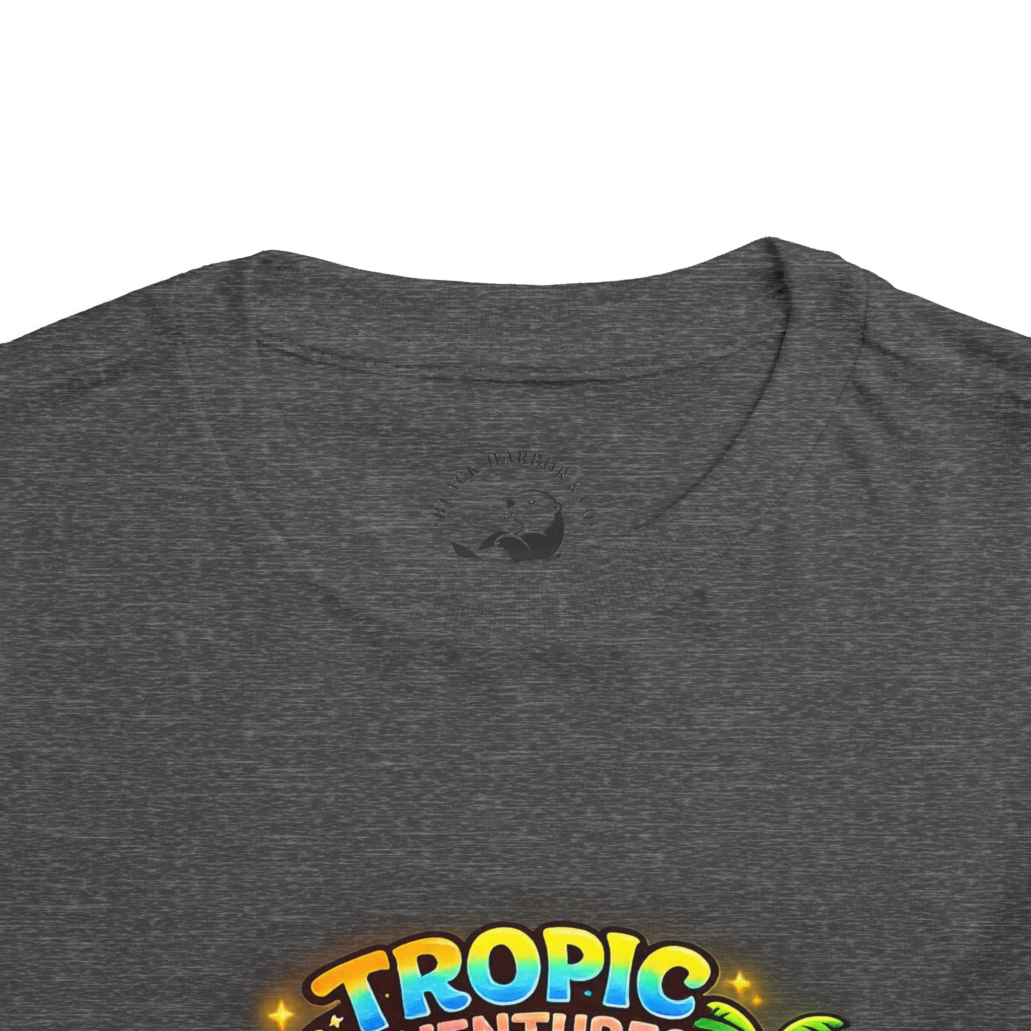 Toddler Tee — 'Tropic Adventures' Cute Beach Cartoon Shirt
