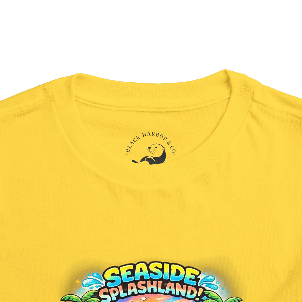 Seaside Splashland Toddler Tee — Cute Water Park Graphic Shirt