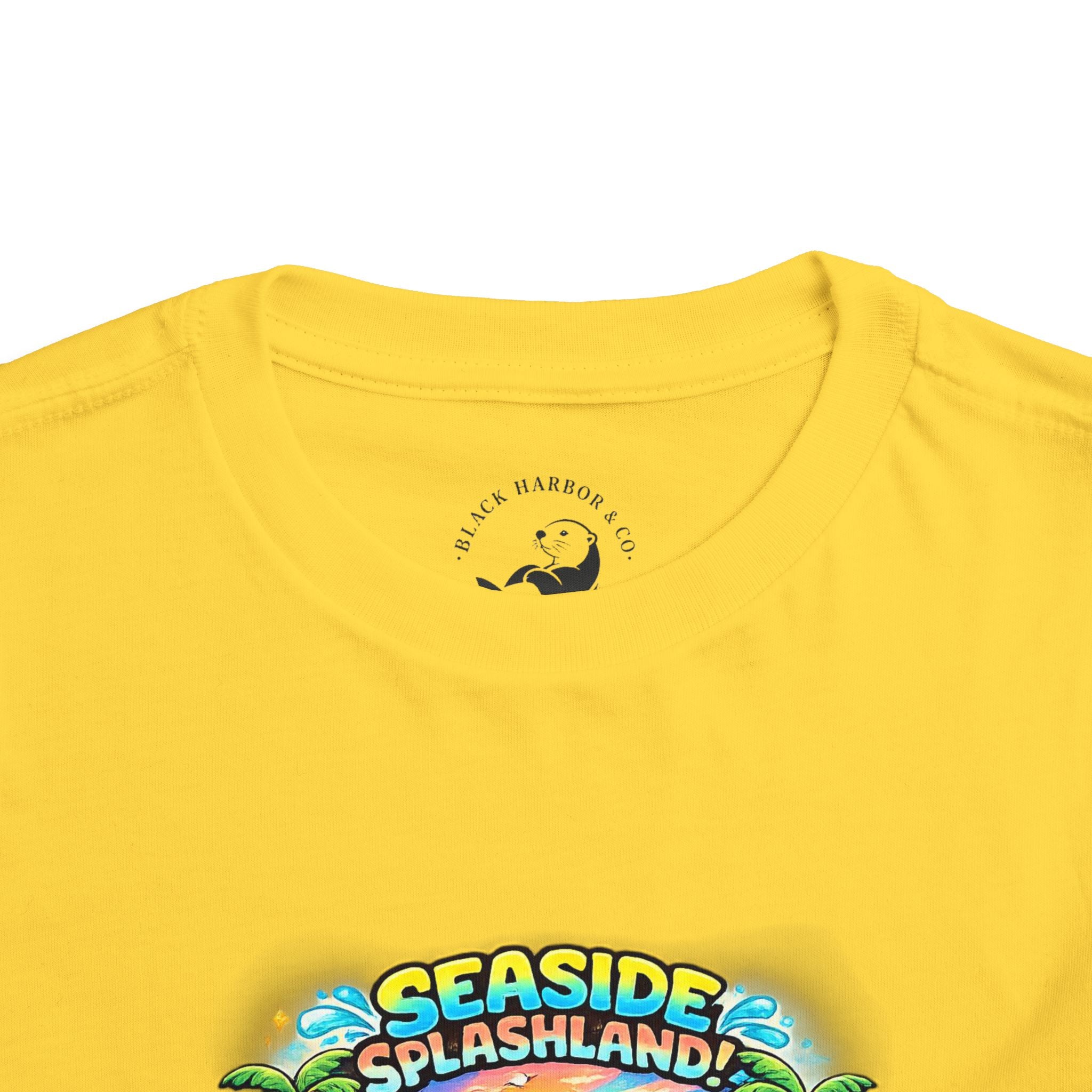 Seaside Splashland Toddler Tee — Cute Water Park Graphic Shirt