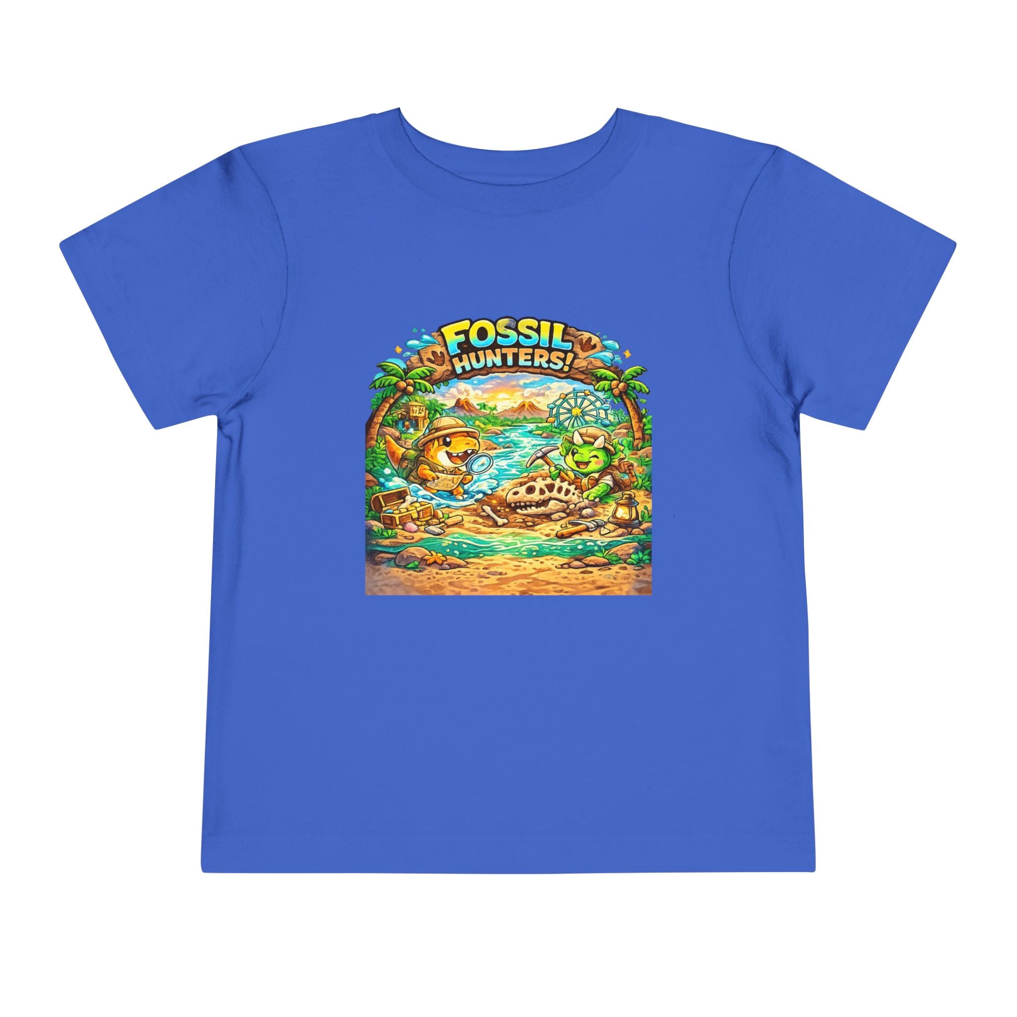 Toddler Tee — "Fossil Hunters" Dino Adventure Graphic