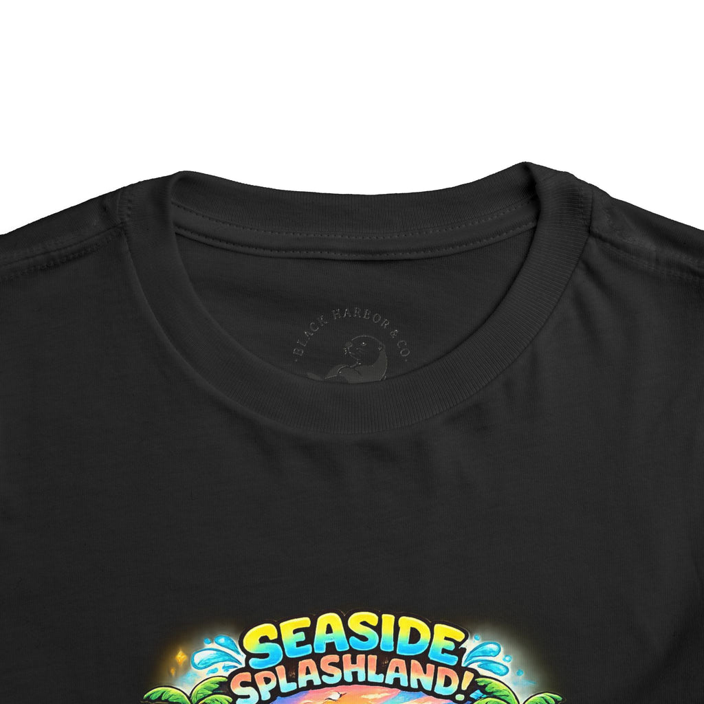 Seaside Splashland Toddler Tee — Cute Water Park Graphic Shirt