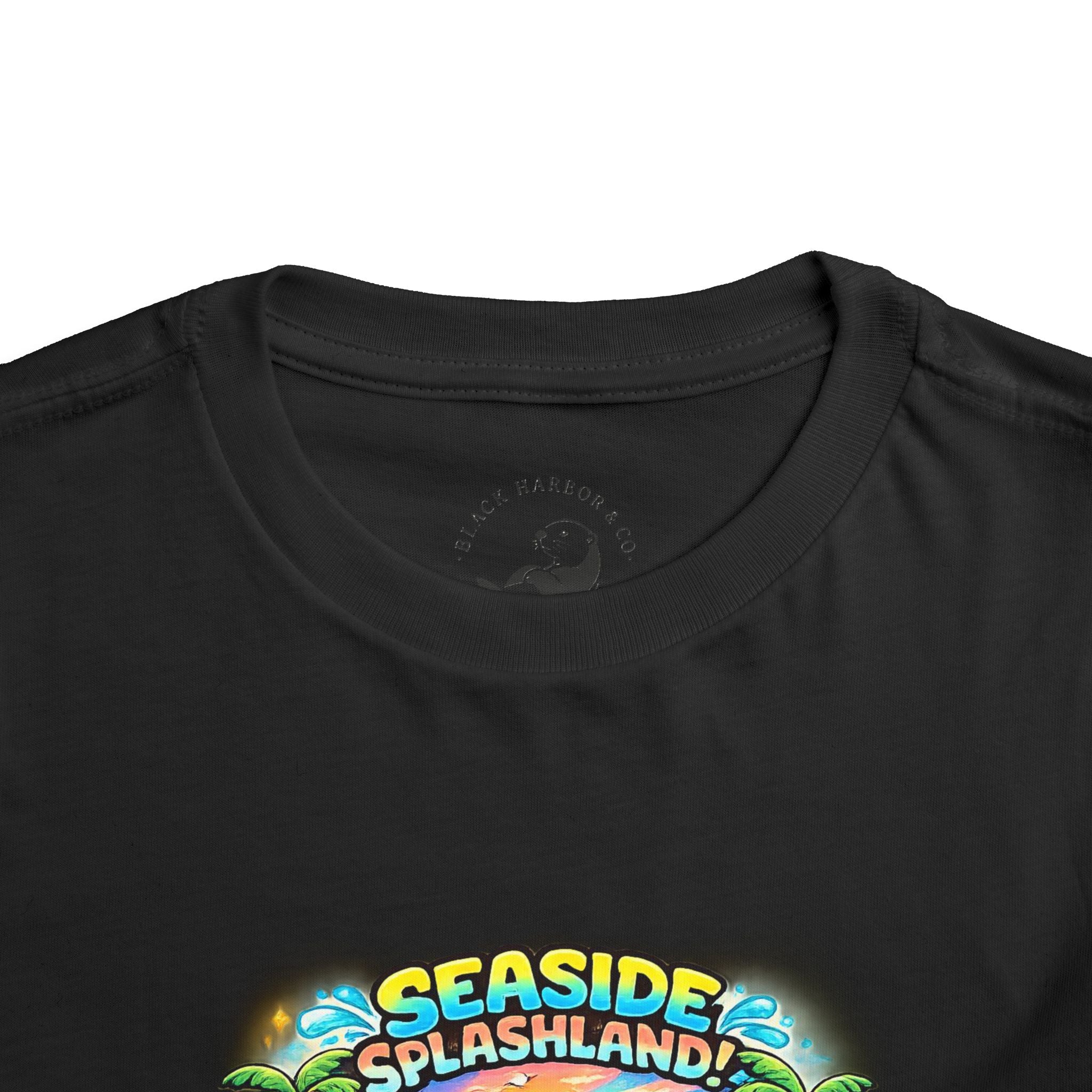 Seaside Splashland Toddler Tee — Cute Water Park Graphic Shirt