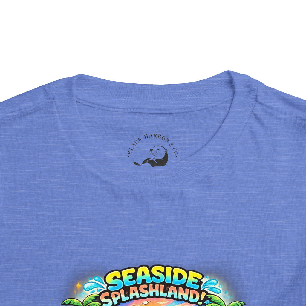 Seaside Splashland Toddler Tee — Cute Water Park Graphic Shirt