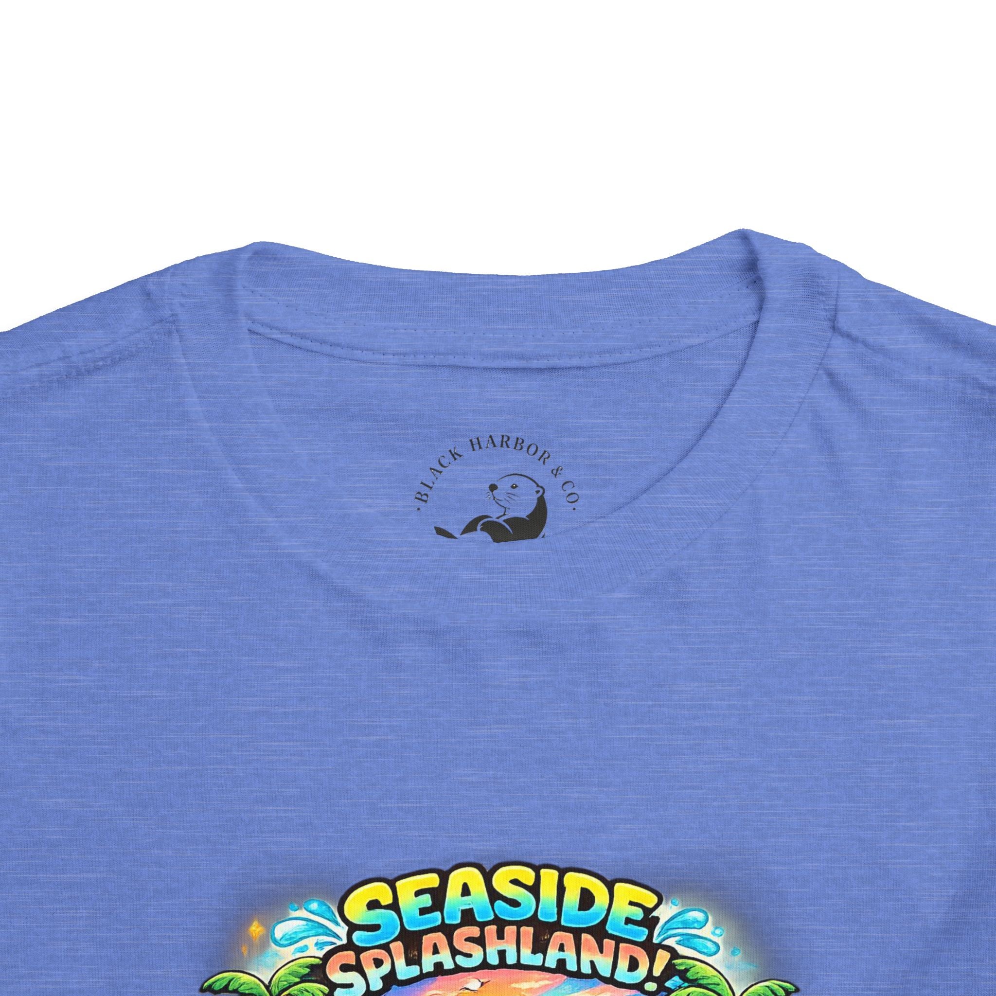 Seaside Splashland Toddler Tee — Cute Water Park Graphic Shirt