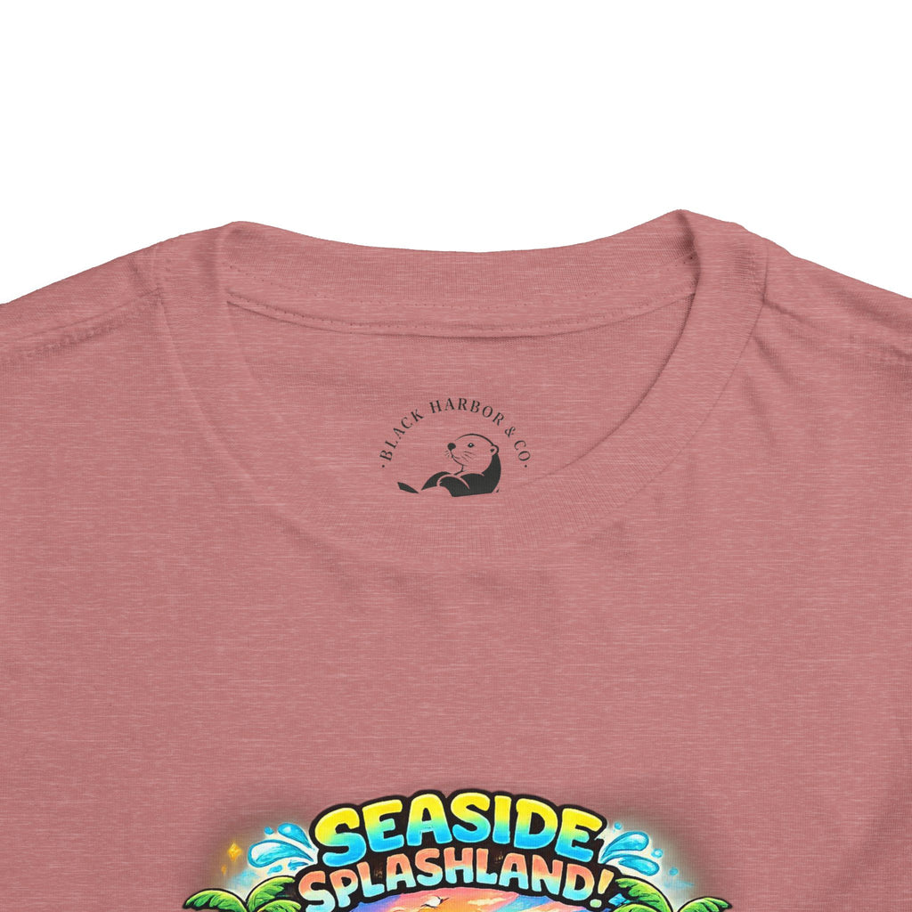 Seaside Splashland Toddler Tee — Cute Water Park Graphic Shirt