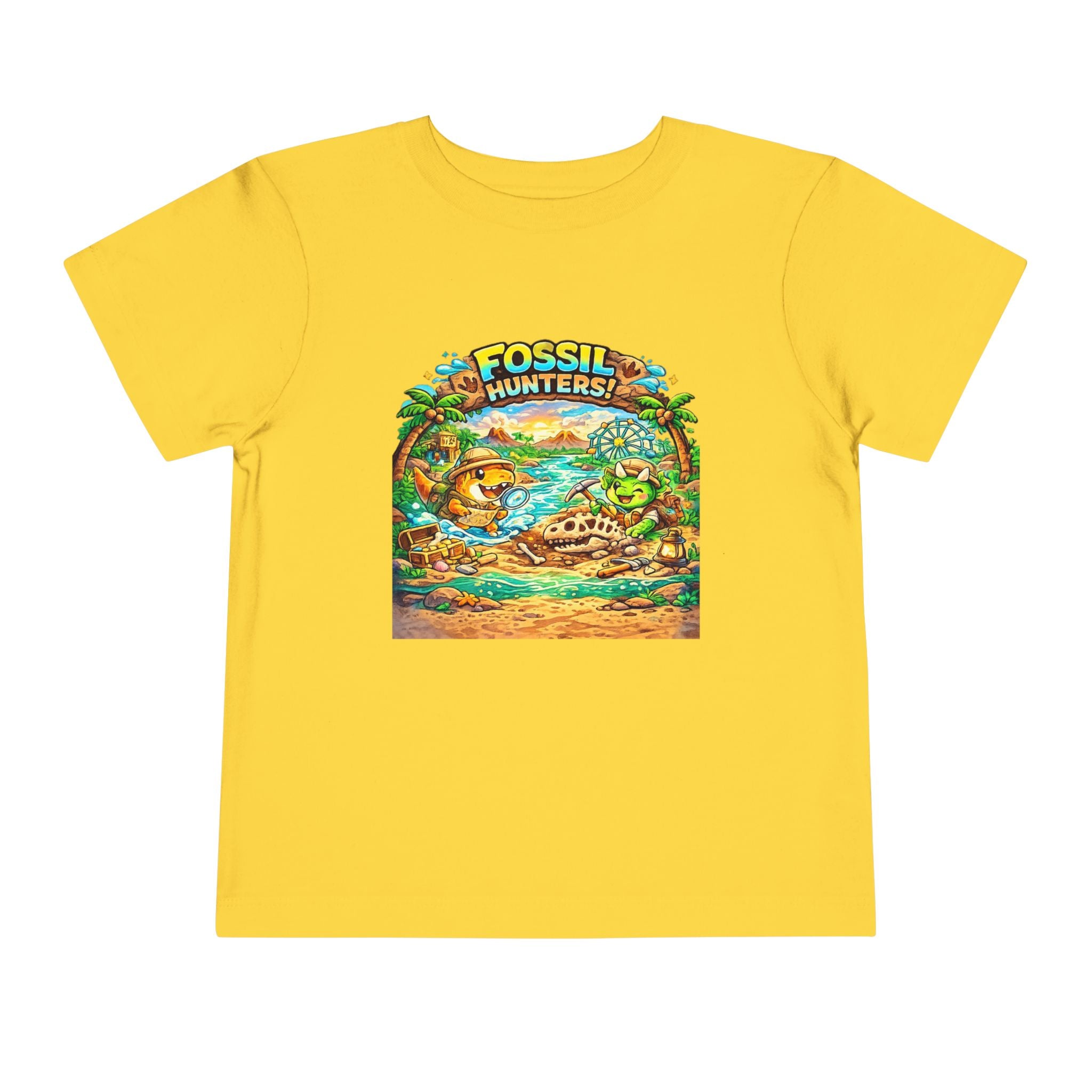 Toddler Tee — "Fossil Hunters" Dino Adventure Graphic