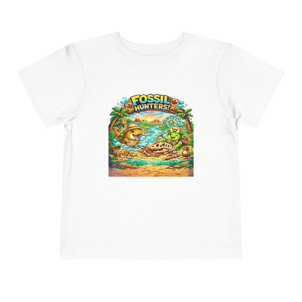 Toddler Tee — "Fossil Hunters" Dino Adventure Graphic