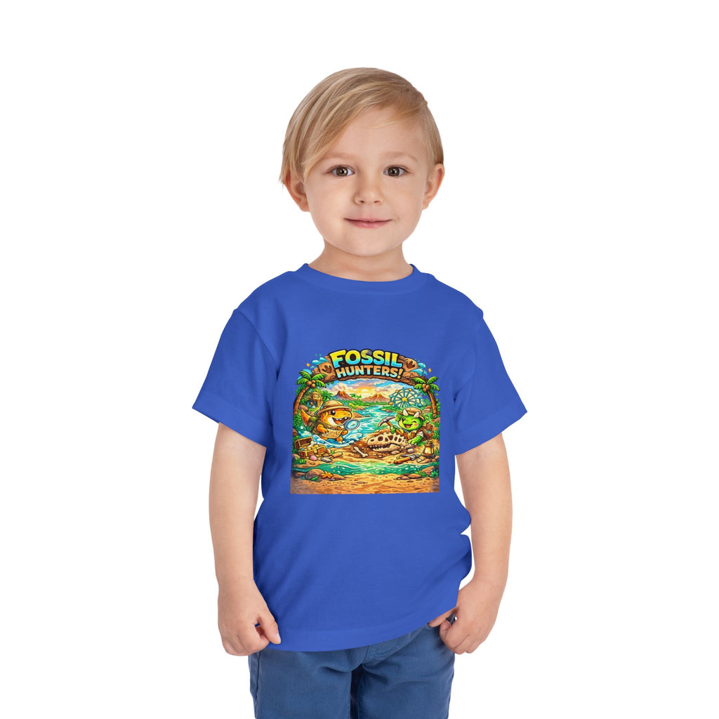Toddler Tee — "Fossil Hunters" Dino Adventure Graphic